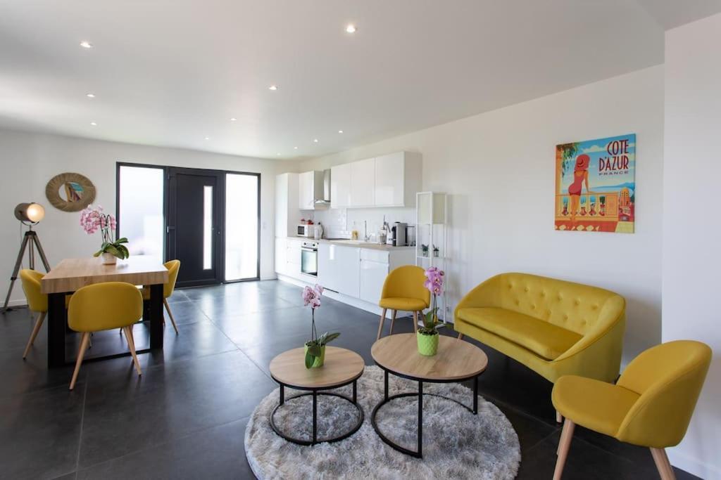 Echapee Belle - Vinayard View - Jacuzzi Bbq - Parking Apartment Nice Bagian luar foto