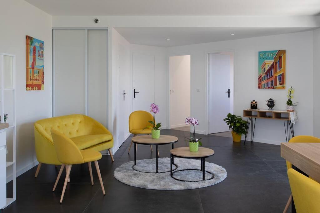 Echapee Belle - Vinayard View - Jacuzzi Bbq - Parking Apartment Nice Bagian luar foto